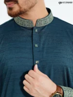 Petron Blue- Bamboo Panjabi - Image 2